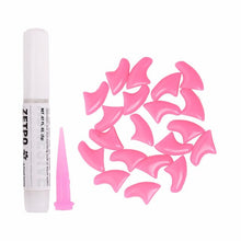 Load image into Gallery viewer, 20Pcs Soft Cat Nail Caps Silicone Paw Claw Pet Nails Protector Cover With Glue And Applictor Protection Pet Grooming Accessories
