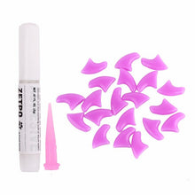 Load image into Gallery viewer, 20Pcs Soft Cat Nail Caps Silicone Paw Claw Pet Nails Protector Cover With Glue And Applictor Protection Pet Grooming Accessories
