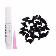 Load image into Gallery viewer, 20Pcs Silicone Soft Pet Nail Covers Cat Nails Caps Pets Claw Paws Cover With Free Glue And Applicator Protection Pet Accessories
