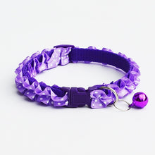 Load image into Gallery viewer, Lovely Cat Dog Lace Collar With Bell Adjustable Buckle Collar For Cat Puppy Pet Supplies Cat Dog Accessories Small Dog Chihuahua

