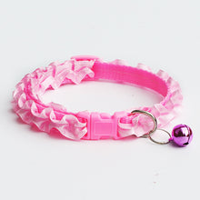 Load image into Gallery viewer, Lovely Cat Dog Lace Collar With Bell Adjustable Buckle Collar For Cat Puppy Pet Supplies Cat Dog Accessories Small Dog Chihuahua
