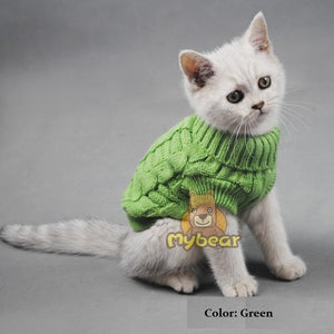 NEW Dog Cat Sweater Sphinx Cat Coat Spagetti Warm Autumn Winter  Pet Jumper Cat Clothes For Small Cat Dog Pets