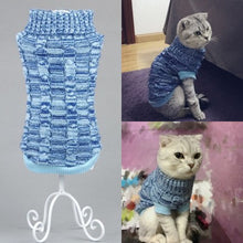 Load image into Gallery viewer, NEW Dog Cat Sweater Sphinx Cat Coat Spagetti Warm Autumn Winter  Pet Jumper Cat Clothes For Small Cat Dog Pets
