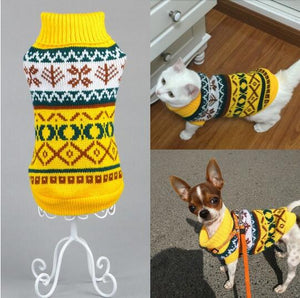 NEW Dog Cat Sweater Sphinx Cat Coat Spagetti Warm Autumn Winter  Pet Jumper Cat Clothes For Small Cat Dog Pets