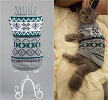 Load image into Gallery viewer, NEW Dog Cat Sweater Sphinx Cat Coat Spagetti Warm Autumn Winter  Pet Jumper Cat Clothes For Small Cat Dog Pets
