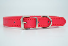Load image into Gallery viewer, PU Leather Solid Soft Colorful Pet Dog Collar For Small Medium Large Dogs Neck Strap Adjustable Safe Puppy Kitten Cats Collar
