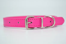 Load image into Gallery viewer, PU Leather Solid Soft Colorful Pet Dog Collar For Small Medium Large Dogs Neck Strap Adjustable Safe Puppy Kitten Cats Collar
