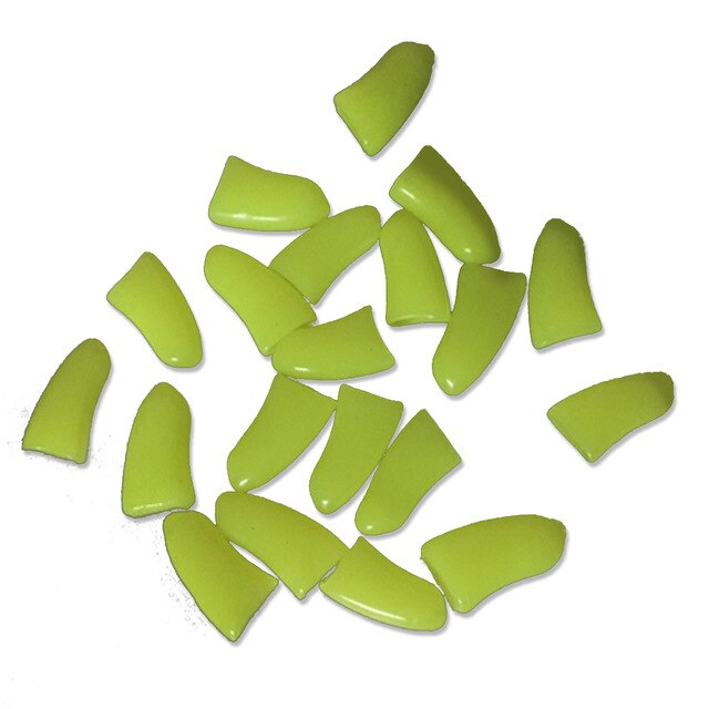 20pcs Soft Cat Nail Caps Cat Nail Cover Paw Claw Pet Accessories Silicone Nail Protector Size XS S M L XL XXL