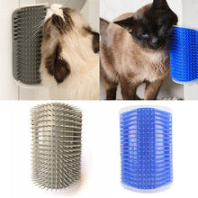 Load image into Gallery viewer, Pet Comb For Cat Accessories Groomer Brush Hair Remover Products For Cat Brush Massage Corner Wall Comb Catnip Plastic

