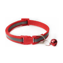 Load image into Gallery viewer, High Quality Pet Collars Adjustable Necklace Collar 1PC Puppy Cat Popular With Bells Dog Collars Pet Supplies Reflective Light
