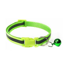 Load image into Gallery viewer, High Quality Pet Collars Adjustable Necklace Collar 1PC Puppy Cat Popular With Bells Dog Collars Pet Supplies Reflective Light
