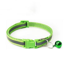 Load image into Gallery viewer, High Quality Pet Collars Adjustable Necklace Collar 1PC Puppy Cat Popular With Bells Dog Collars Pet Supplies Reflective Light
