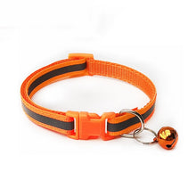 Load image into Gallery viewer, High Quality Pet Collars Adjustable Necklace Collar 1PC Puppy Cat Popular With Bells Dog Collars Pet Supplies Reflective Light

