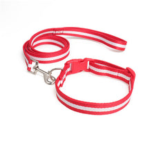Load image into Gallery viewer, Dog or Cat Leash Collar Set 50&quot; Length Leash 10&quot;~20&quot; Adjustable Collar Pet Outdoor Walk Leash Collar Set Fashion Pet Decoration

