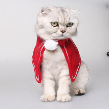 Load image into Gallery viewer, New Red Christmas Clothes For Cat Pet Dog Costumes Product Cloaks Pet Product Cat Dog Costumes New Year Gift For Dogs
