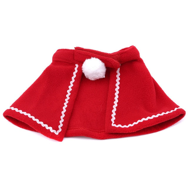 New Red Christmas Clothes For Cat Pet Dog Costumes Product Cloaks Pet Product Cat Dog Costumes New Year Gift For Dogs