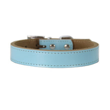Load image into Gallery viewer, pawstrip XS-XL Genuine Leather Dog Collar Adjustable Pet Cat Collar Chihuahua Puppy Neck Strap
