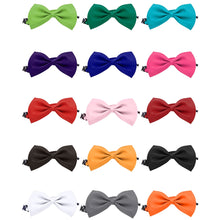 Load image into Gallery viewer, Lovely Pets Grooming Accessories Cute Dog Puppy Cat Kitten Pet Toy Kid Solid Bow Tie Necktie Clothes Cat Dog Necktie
