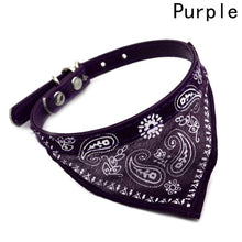 Load image into Gallery viewer, 2018 New Fahsion Small Dog Scarf Adjustable Pet Cat Collars Scarf Neckerchief Necklace trigon Pet accessories
