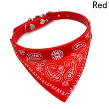 Load image into Gallery viewer, 2018 New Fahsion Small Dog Scarf Adjustable Pet Cat Collars Scarf Neckerchief Necklace trigon Pet accessories
