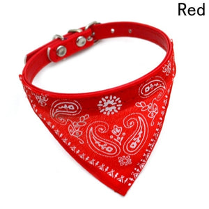 2018 New Fahsion Small Dog Scarf Adjustable Pet Cat Collars Scarf Neckerchief Necklace trigon Pet accessories