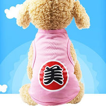 Load image into Gallery viewer, Pet Dog Cat Clothes Summer Cat Vest Cartoon Breathable Mesh Shirt for Cats Small Dogs Cute Printed Puppy Kitten Clothing Apparel
