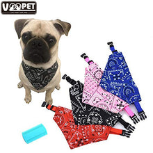 Load image into Gallery viewer, S/M/L Adjustable Pet Dog Puppy Cat Neck Scarf Bandana Collar Neckerchief Pet Accessories Triangular Bandage

