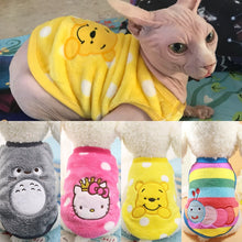Load image into Gallery viewer, 2019 New Jacket Costumes Warm Cat Clothes Autumn Winter Pet Clothing for Cats Rabbit Soft Fleece Kitten Kitty Outfits Cat Coats
