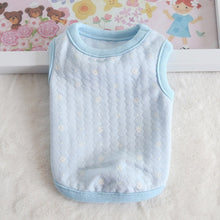 Load image into Gallery viewer, Cub Dog Clothes Cotton Soft Puppy Cats Vest Print Flower Newborn Small Dogs /Cats Vests Chihuahua Pet Clothing XXS/XS
