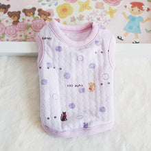 Load image into Gallery viewer, Cub Dog Clothes Cotton Soft Puppy Cats Vest Print Flower Newborn Small Dogs /Cats Vests Chihuahua Pet Clothing XXS/XS
