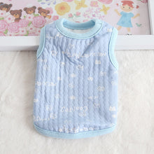 Load image into Gallery viewer, Cub Dog Clothes Cotton Soft Puppy Cats Vest Print Flower Newborn Small Dogs /Cats Vests Chihuahua Pet Clothing XXS/XS
