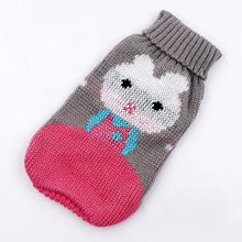 Load image into Gallery viewer, Winter Cartoon Cat Clothes Warm Christmas Cat Sweater For Small Dogs Clothes Pet Clothing Dog Coat Jacket Kitty Ropa Para Perros
