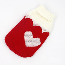 Load image into Gallery viewer, Winter Cartoon Cat Clothes Warm Christmas Cat Sweater For Small Dogs Clothes Pet Clothing Dog Coat Jacket Kitty Ropa Para Perros
