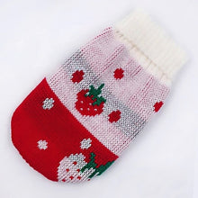 Load image into Gallery viewer, Winter Cartoon Cat Clothes Warm Christmas Cat Sweater For Small Dogs Clothes Pet Clothing Dog Coat Jacket Kitty Ropa Para Perros
