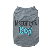 Load image into Gallery viewer, Pet Dog Clothes For Dog Cat Vest T Shirt Pet Costume Cotton Clothes For Small Dogs Chihuahua Mom&#39;Boy Puppy Clothing For Kitty 45
