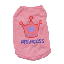 Load image into Gallery viewer, Pet Dog Clothes For Dog Cat Vest T Shirt Pet Costume Cotton Clothes For Small Dogs Chihuahua Mom&#39;Boy Puppy Clothing For Kitty 45
