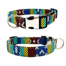 Load image into Gallery viewer, Customized Dog Cat Collar Personalized ID Collar Engrave Free Pet Name Tel Engraving Necklace for Small Middle Large Dog 40
