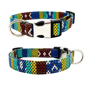 Customized Dog Cat Collar Personalized ID Collar Engrave Free Pet Name Tel Engraving Necklace for Small Middle Large Dog 40